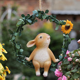 Hanging Rabbit Sculpture